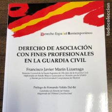 Libros: DERECHO DE ASOCIACIÓN CON FINES PROFESIONALES EN LA GUARDIA CIVIL.