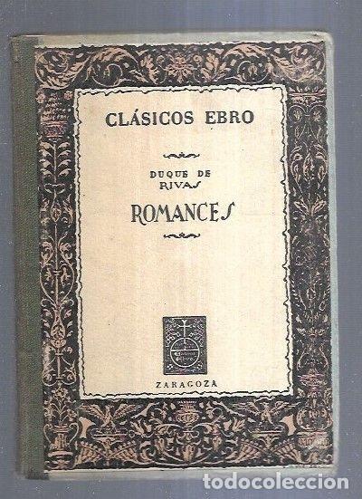Libros: ROMANCES - DUQUE DE RIVAS - Foto 2
