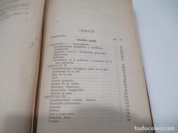 Libros: A. DORBIGNY El hombre americano Q4477T - Foto 4