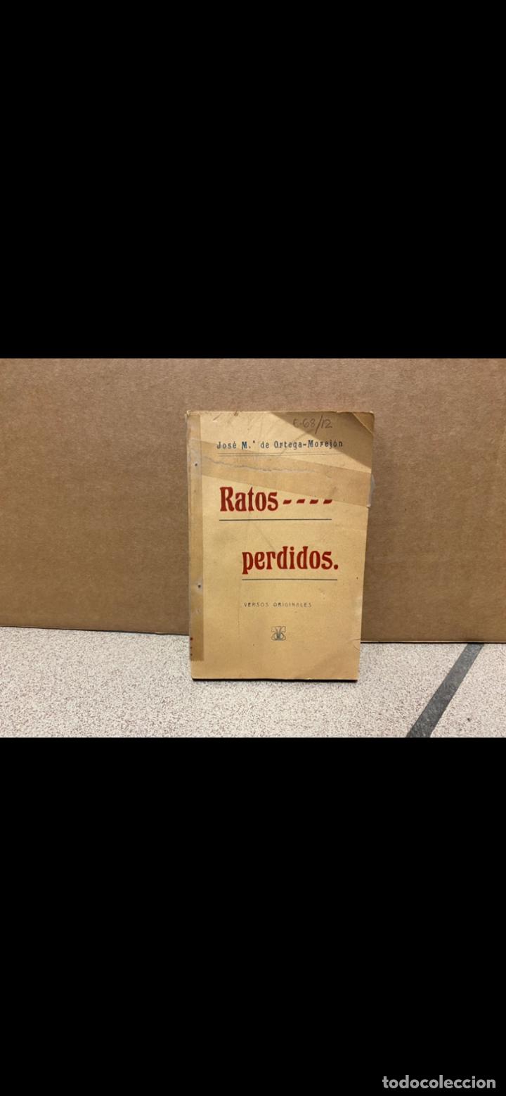 Libros: RATOS PERDIDOS. - &rdquo;ORTEGA-MOREJON, JOSE M&ordf; DE.&rdquo; - Foto 1