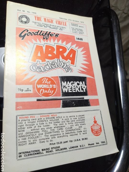 Libros: Abra Cada brazo revista octubre 1973 en ingl&eacute;s - Foto 1