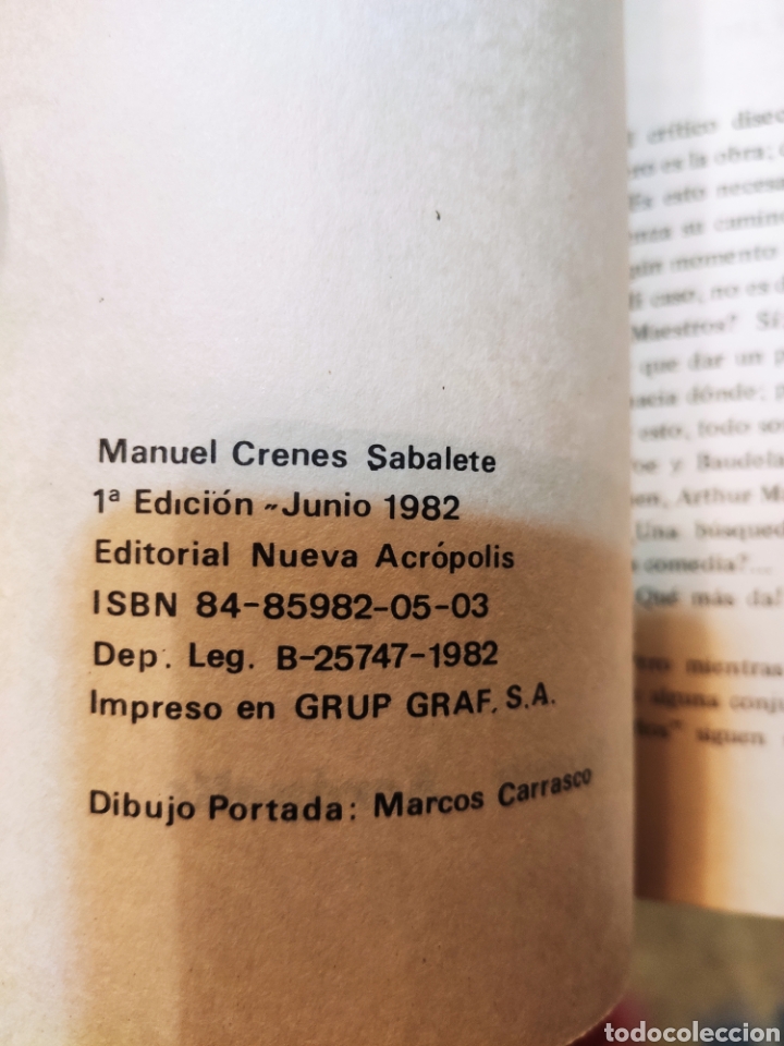 Libros: Simon. Manuel Crenes. Nueva Acr&oacute;polis 1982 - Foto 3