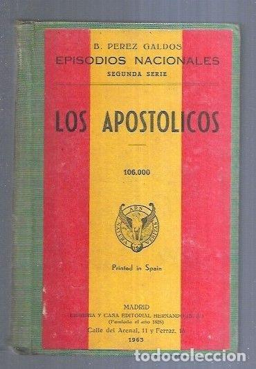 Libros: APOSTOLICOS - LOS - PEREZ GALDOS, BENITO - Foto 1