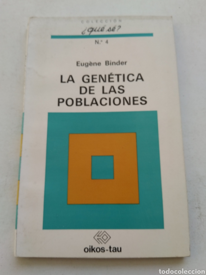 Libros: LA GEN&Eacute;TICA DE LAS POBLACIONES/EUG&Egrave;NE BINDER - Foto 1