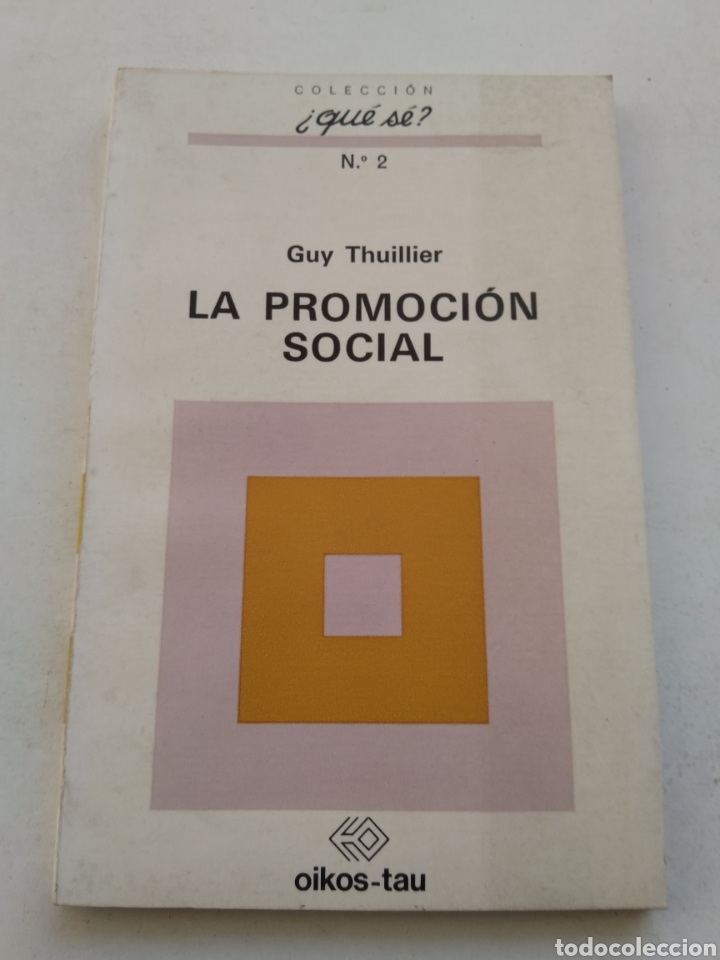 Libros: LA PROMOCI&Oacute;N SOCIAL/GUY THUILLIER - Foto 1