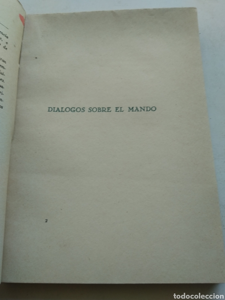Libros: DIALOGOS SOBRE EL MUNDO/A. MAUROIS - Foto 2