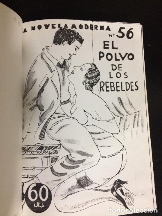 Livres: El polvo de los rebeldes. Ram&oacute;n M. Medina. La novela moderna n&ordm; 56. Er&oacute;tica. A&ntilde;os 20/30. Reproduccio