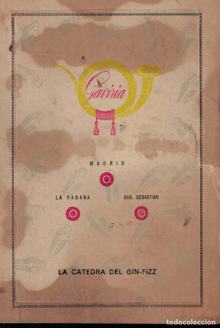 Libros: La c&aacute;tedra del Gin- Fizz - Gaviria