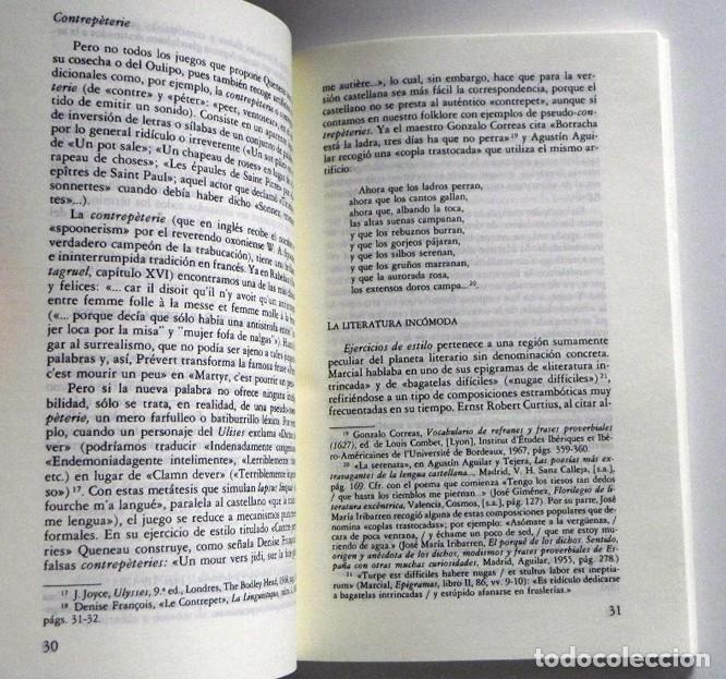 Libros: EJERCICIOS DE ESTILO ( VERSI&Oacute;N DE ANTONIO FERN&Aacute;NDEZ FERRER ) - LIBRO - RAYMOND QUENEAU - C&Aacute;TEDRA - Foto 3