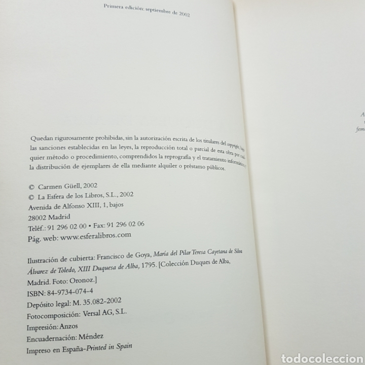Libros: LA DUQUESA DE ALBA - CARMEN GUELL - Foto 4