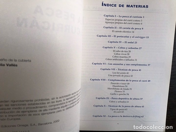 Libros: La pesca al curric&aacute;n. Carlos Thomas. Omega - Foto 3