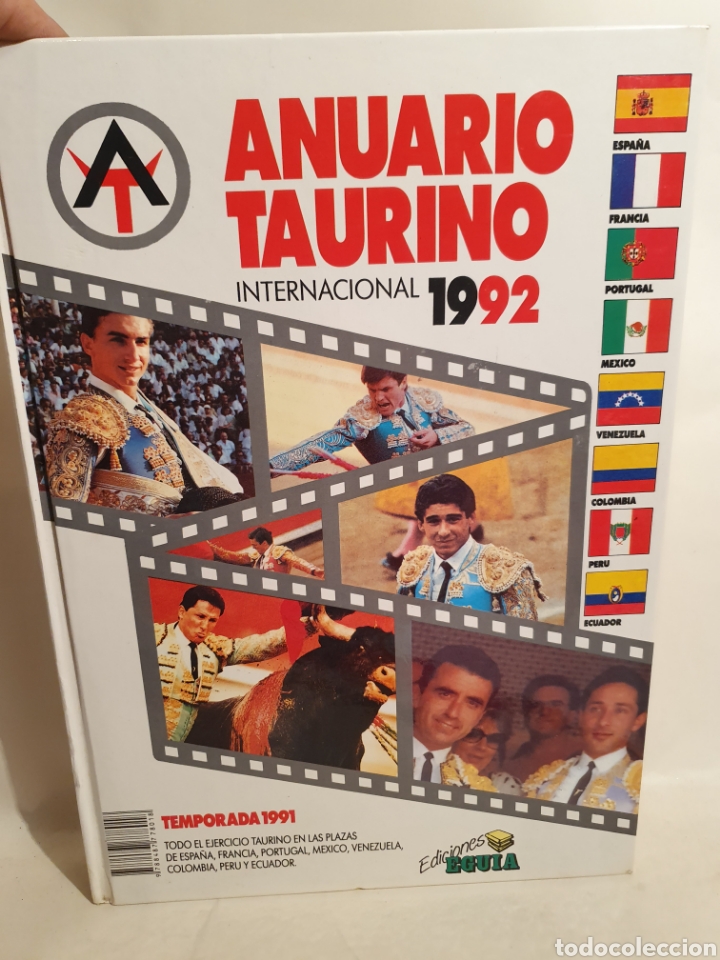 Libros: ANUARIO TAURINO INTERNACIONAL 1992. - Foto 1
