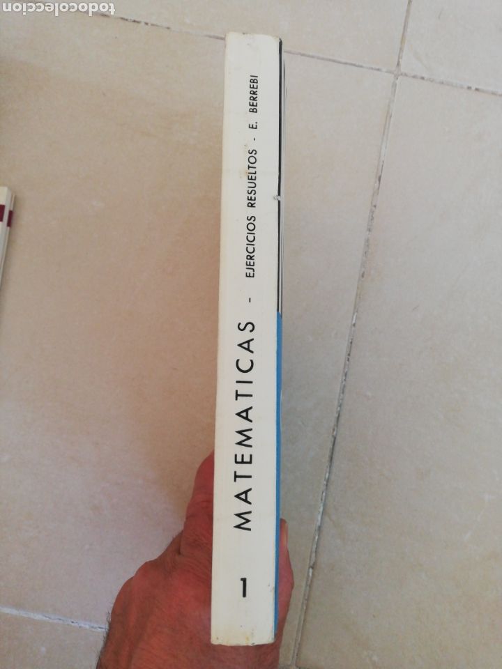 Libros: Matem&aacute;ticas ejercicios resueltos tomo 1, E. Berrebi, editorial Paraninfo - Foto 3