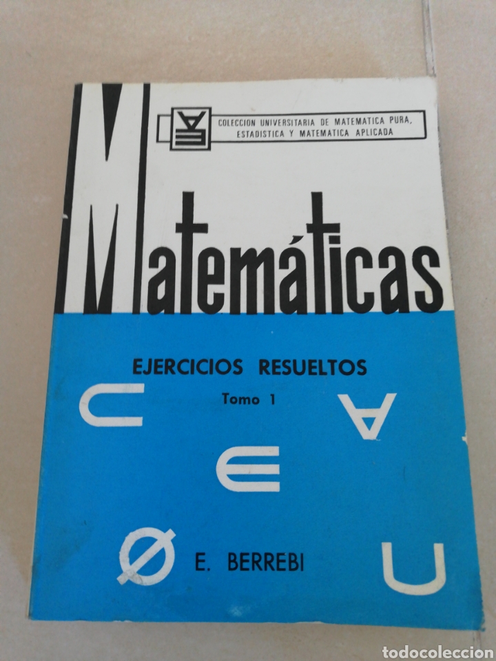 Libros: Matem&aacute;ticas ejercicios resueltos tomo 1, E. Berrebi, editorial Paraninfo - Foto 1