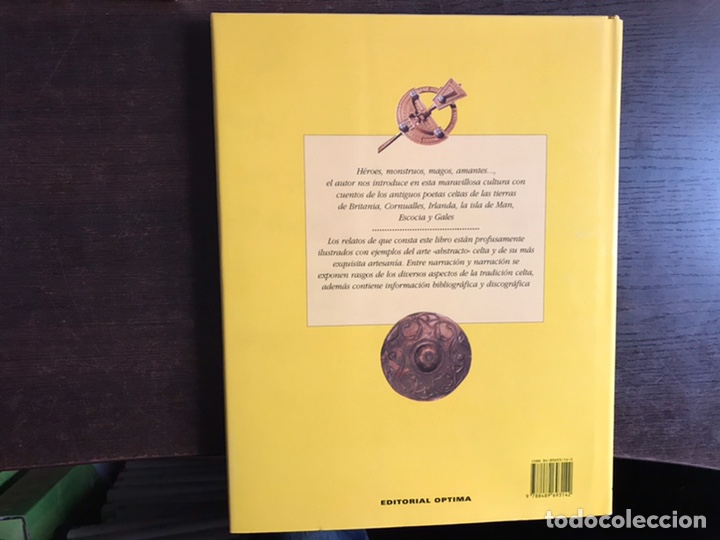 Libros: Mitolog&iacute;a c&eacute;ltica. Dioses y leyendas. David Bellingham. Dif&iacute;cil - Foto 2