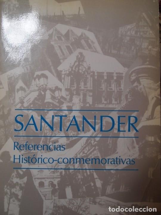 Libros: SANTANDER. Referencias Hist&oacute;rico-conmemorativas. - Foto 1