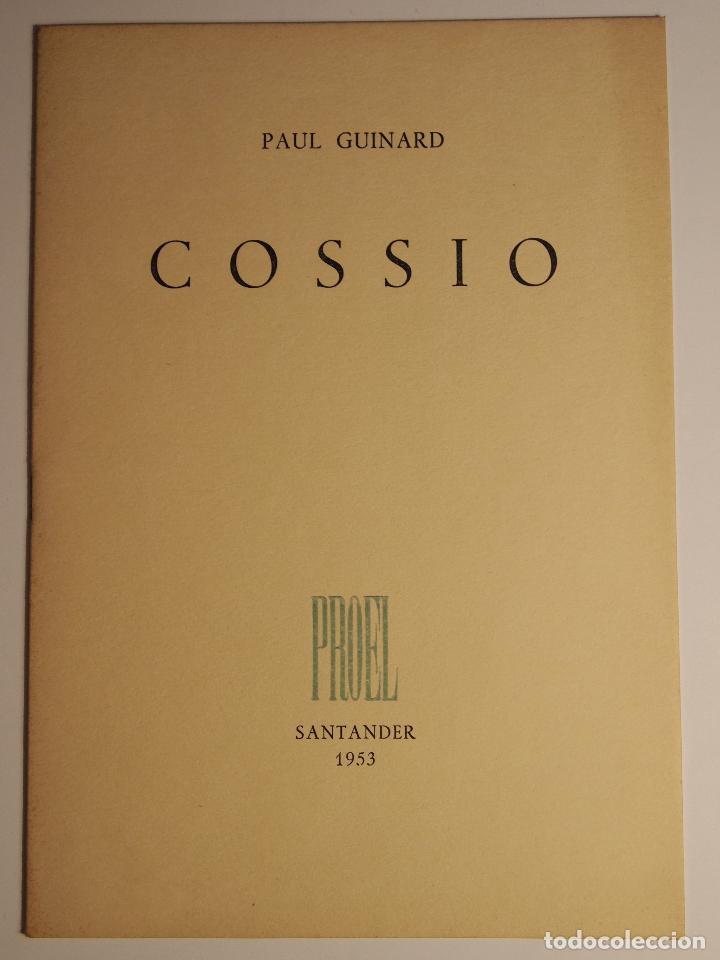 Libros: GUINARD, Paul. - COSSIO. - Foto 1