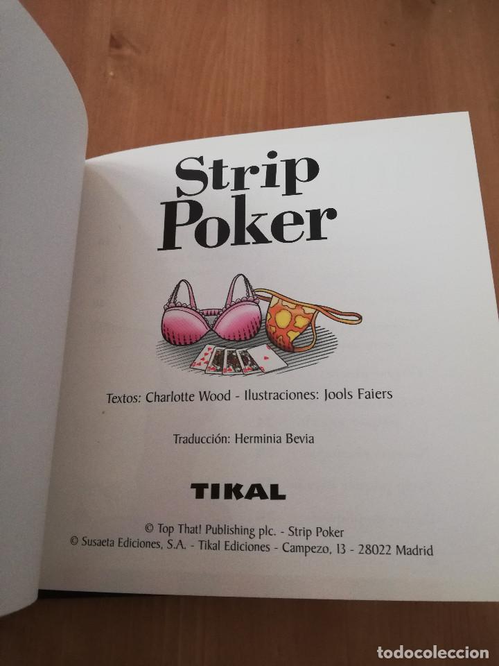 Libros: STRIP POKER (CHARLOTTE WOOD) TIKAL - Foto 2