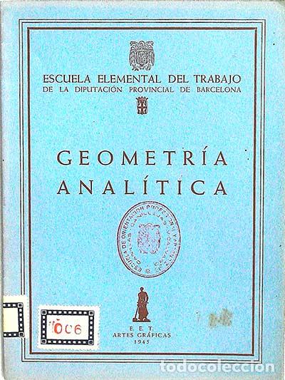 Libros: Geometr&iacute;a Anal&iacute;tica - vvaa - Foto 1
