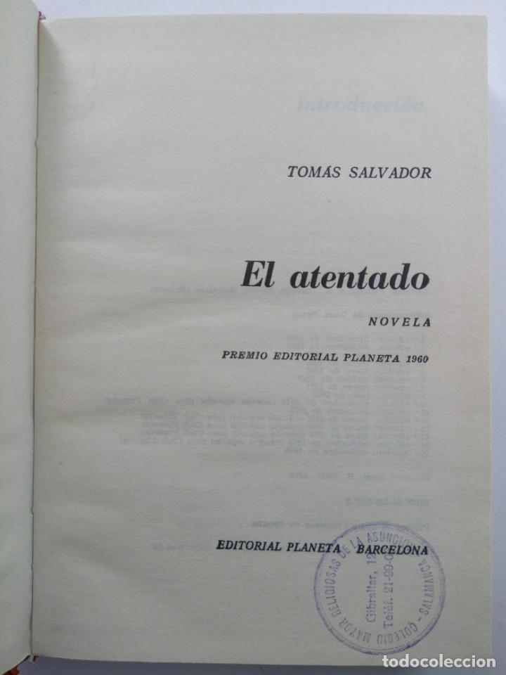 Libros: EL ATENTADO - TOM&Aacute;S SALVADOR - PLANETA - Foto 2