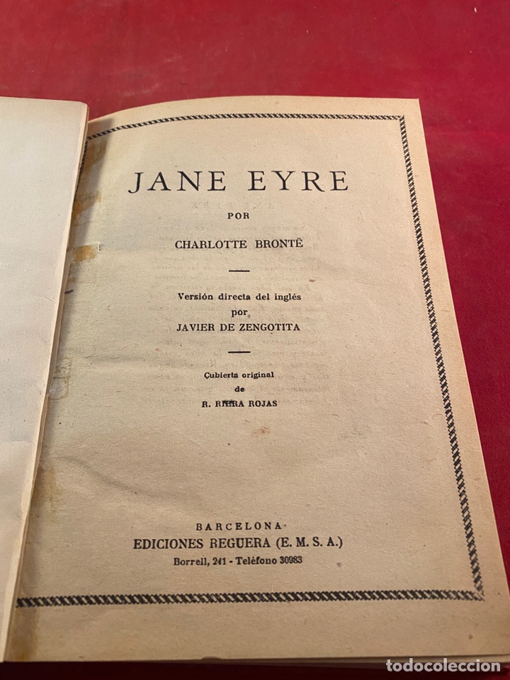 Libros: JANE EYRE POR CHARLOTTE BRONTE - Foto 2