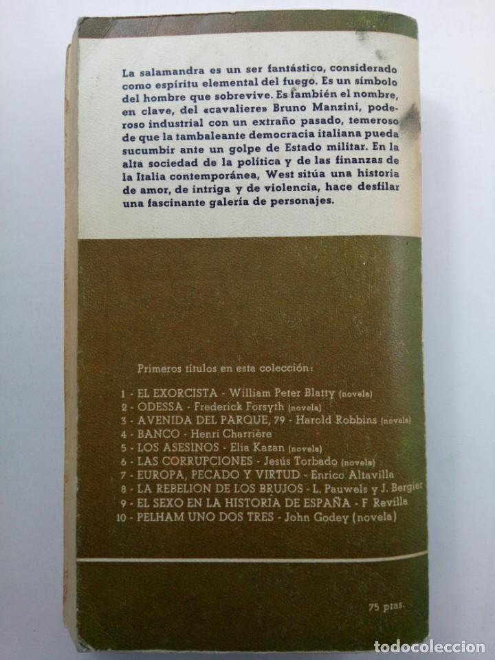 Libros: LA SALAMANDRA - MORRIS WEST - MANANTIAL - Foto 3