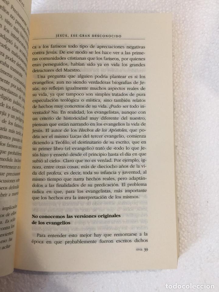 Libros: Jes&uacute;s, ese gran desconocido - Juan Arias - Foto 3