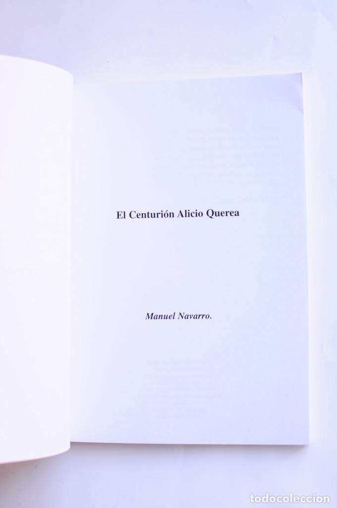 Libros: El centuri&oacute;n Alicio Querea - NAVARRO, Manuel - Foto 2