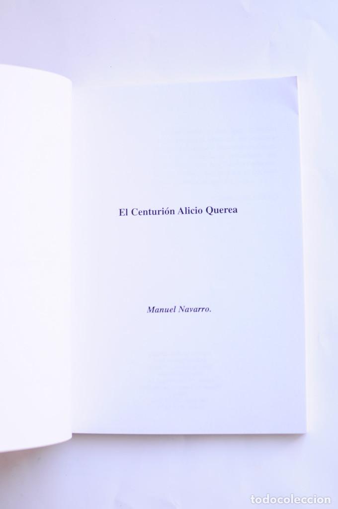 Libros: El centuri&oacute;n Alicio Querea - NAVARRO, Manuel - Foto 3
