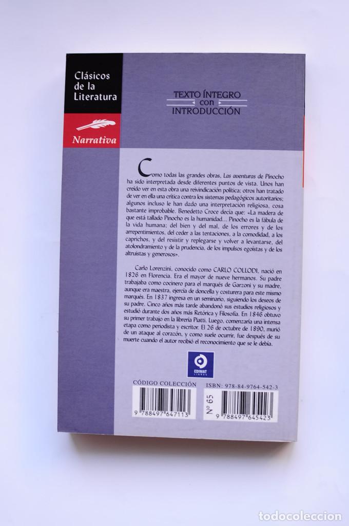 Libros: Las aventuras de Pinocho - COLLODI, Carlo - Foto 3