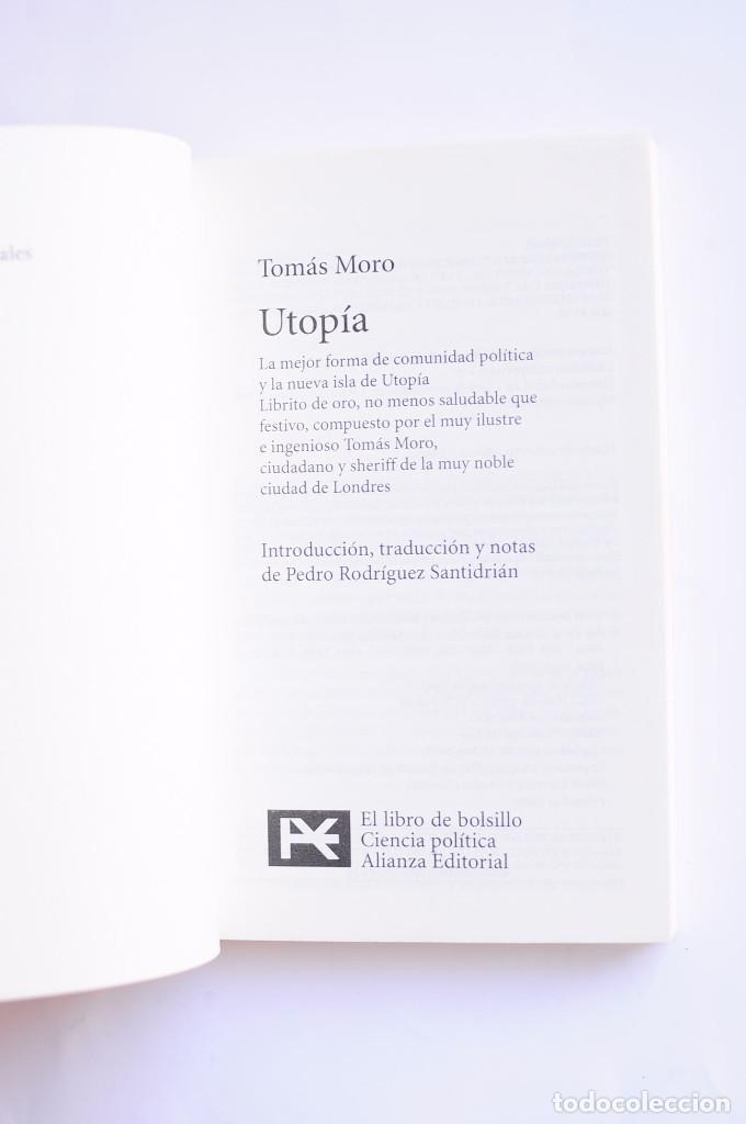 Libros: Utop&iacute;a - MORO, Tom&aacute;s - Foto 2