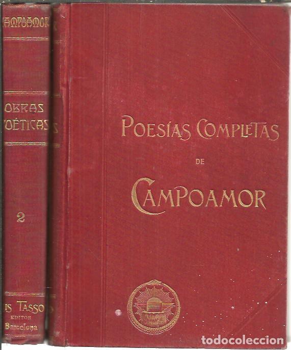 Libros: OBRAS POETICAS COMPLETAS. - CAMPOAMOR, Ram&oacute;n de. - Foto 1