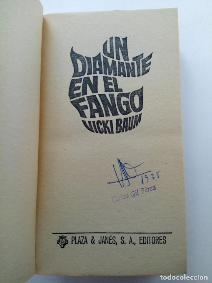 Libros: UN DIAMANTE EN EL FANGO - VICKY BAUM - EL ARCA DE PAPEL - Foto 2