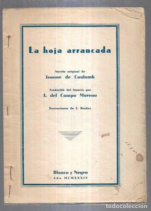 Libros: HOJA ARRANCADA - LA - COULOMB, JEANNE DE - Foto 2
