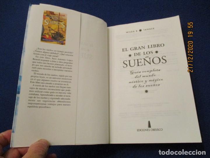 Libros: El Gran Libro de los Sue&ntilde;os Wilda B. Tanner Ediciones Obelisco 2006 - Foto 4