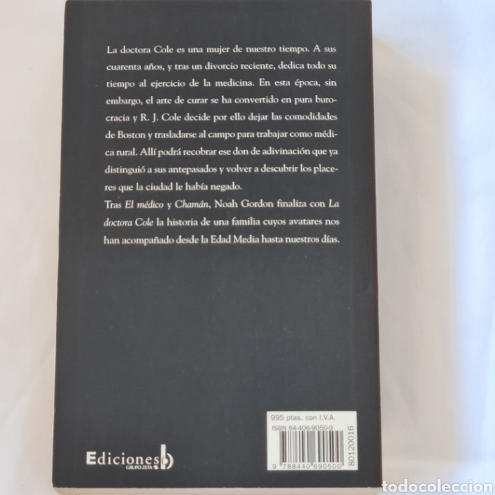 Libros: La doctora Cole. Noah Gordon - Foto 2