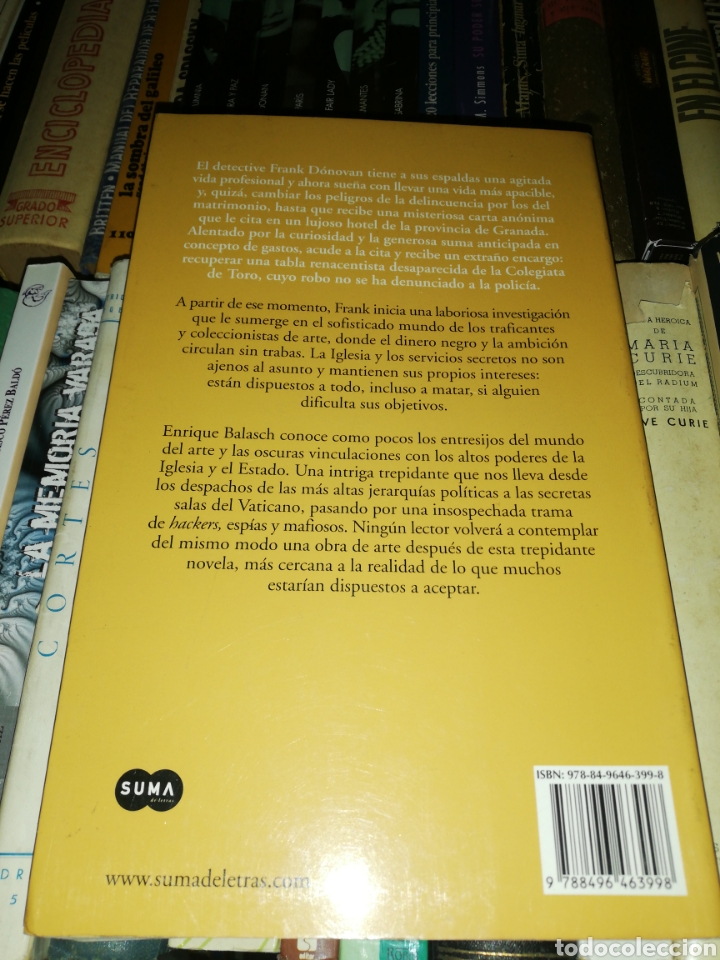Libros: La virgen de la mosca, Enric Balasch, suma de letras - Foto 2