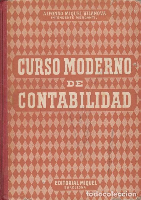 Libros: Curso moderno de contabilidad - Miquel Vilanova, Alfonso - Foto 1