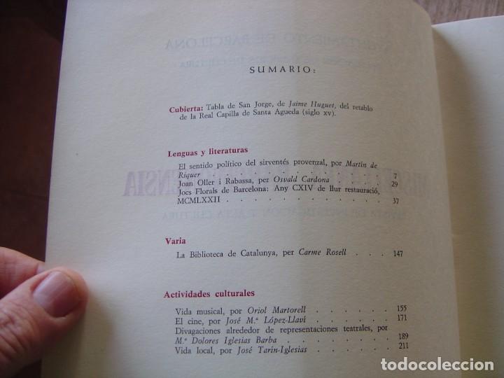Libros: MISCELLANEA BARCINONENSIA. NUM. XXXIV 1973. - Foto 5