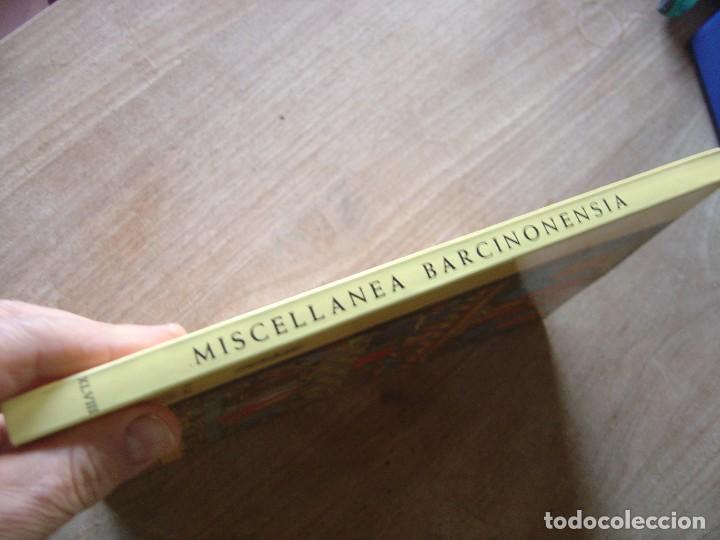 Libros: MISCELLANEA BARCINONENSIA. NUM. XLVIII 1977. - Foto 2
