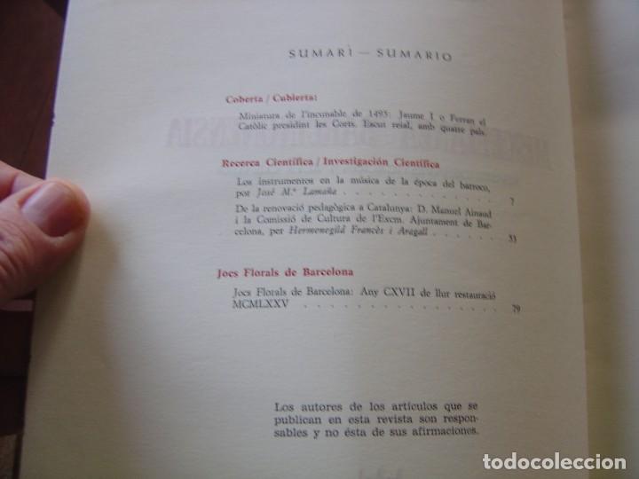 Libros: MISCELLANEA BARCINONENSIA. NUM. XLVIII 1977. - Foto 6