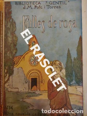 Libros: FULLES DE ROSA - J.M. FOLC I TORRES - Foto 1