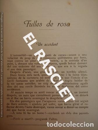 Libros: FULLES DE ROSA - J.M. FOLC I TORRES - Foto 4