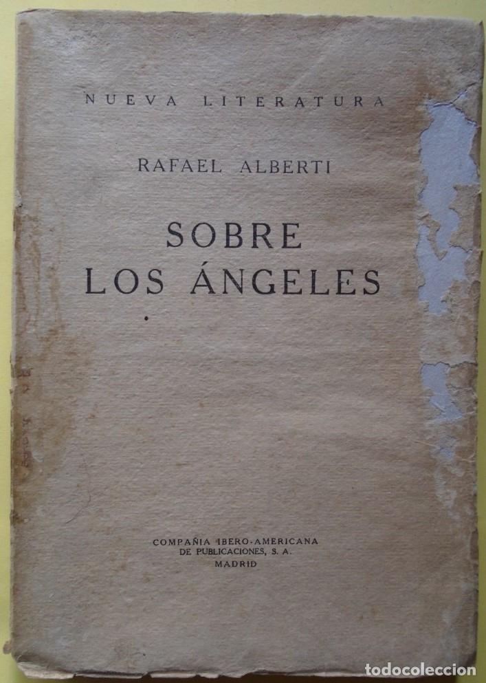 Libros: SOBRE LOS ANGELES (1927 - 1928). - ALBERTI, Rafael. - Foto 1