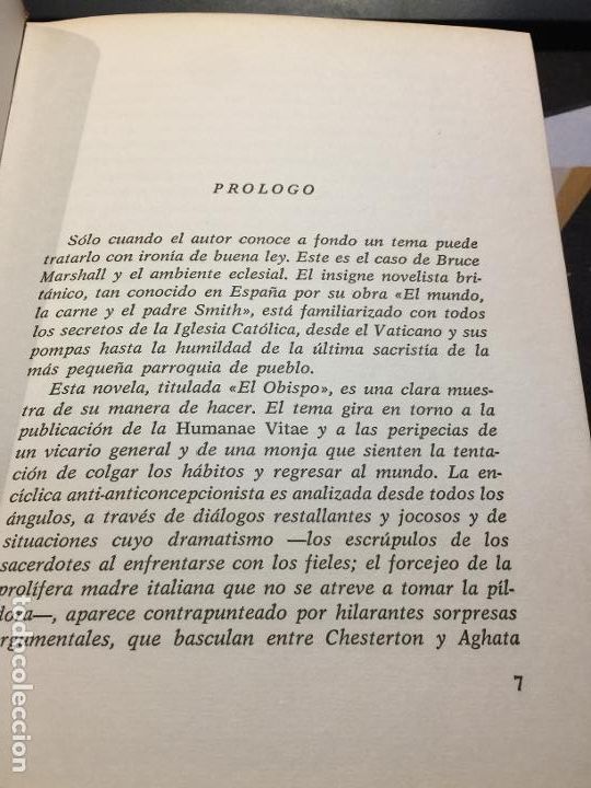 Libros: El obispo - Bruce Marshall - Foto 3