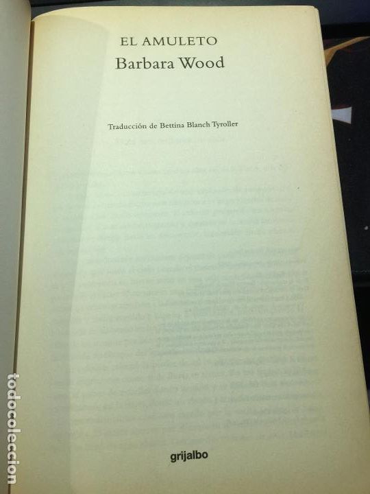 Libros: El amuleto - Barbara Wood - Foto 2
