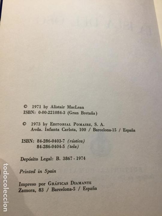 Libros: La isla del oso - Alistar Maclean - Foto 2
