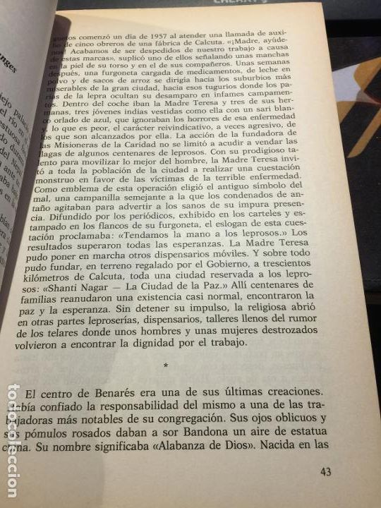 Libros: M&aacute;s grandes que el amor - Dominique Lapierre - Foto 2