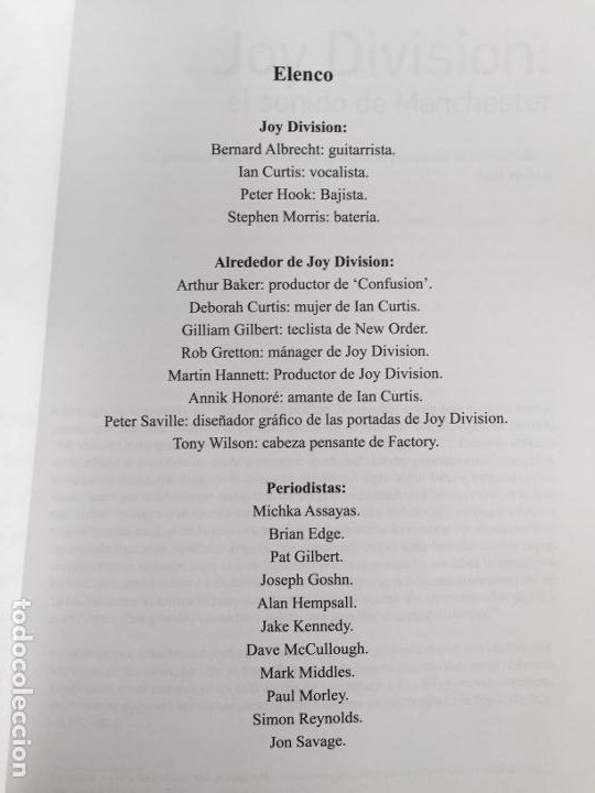 Libros: Joy Division. El fuego helado - Marcos Gendre - Foto 5