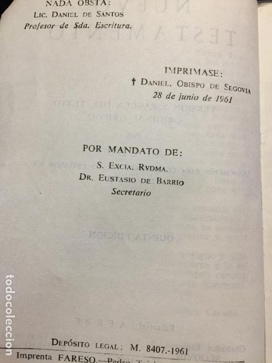 Libros: Nuevo testamento - Foto 3